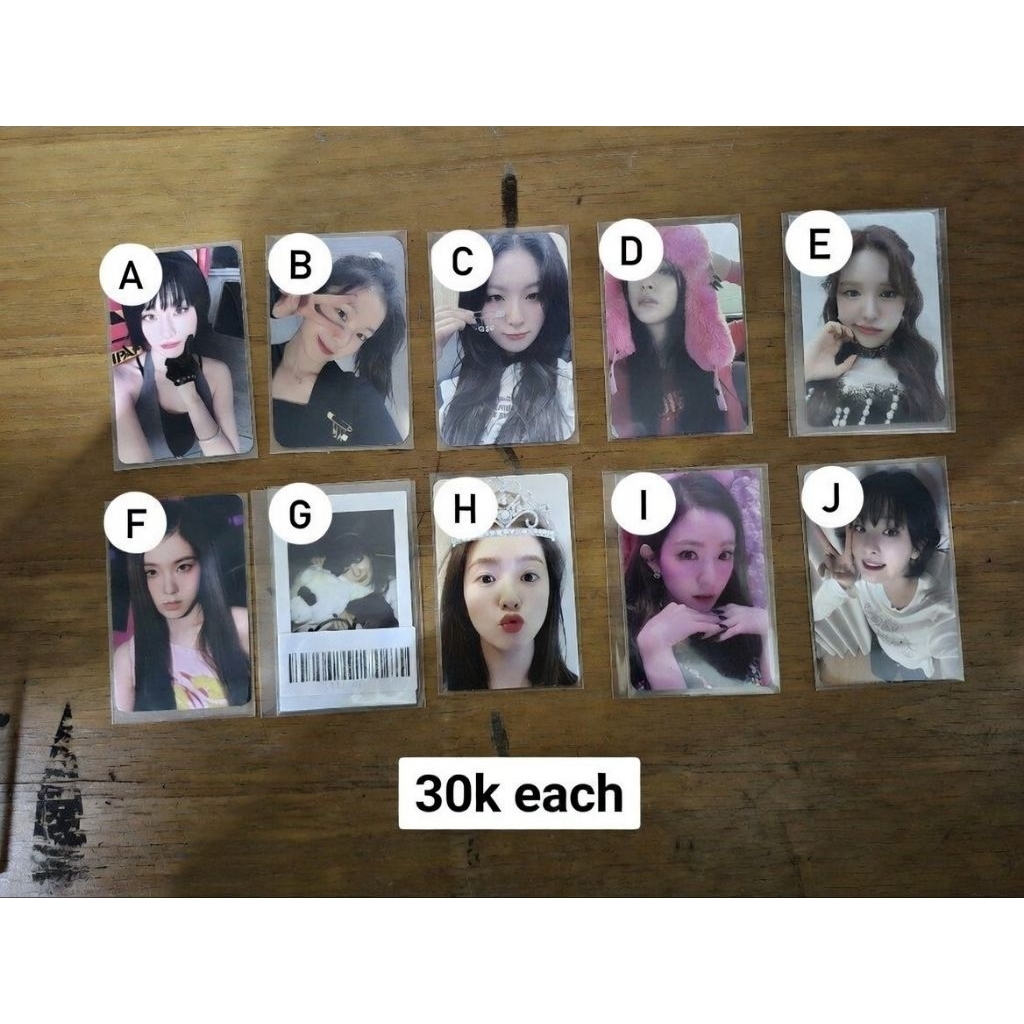 Red Velvet Rv Irene Seulgi Wendy Photocard PC