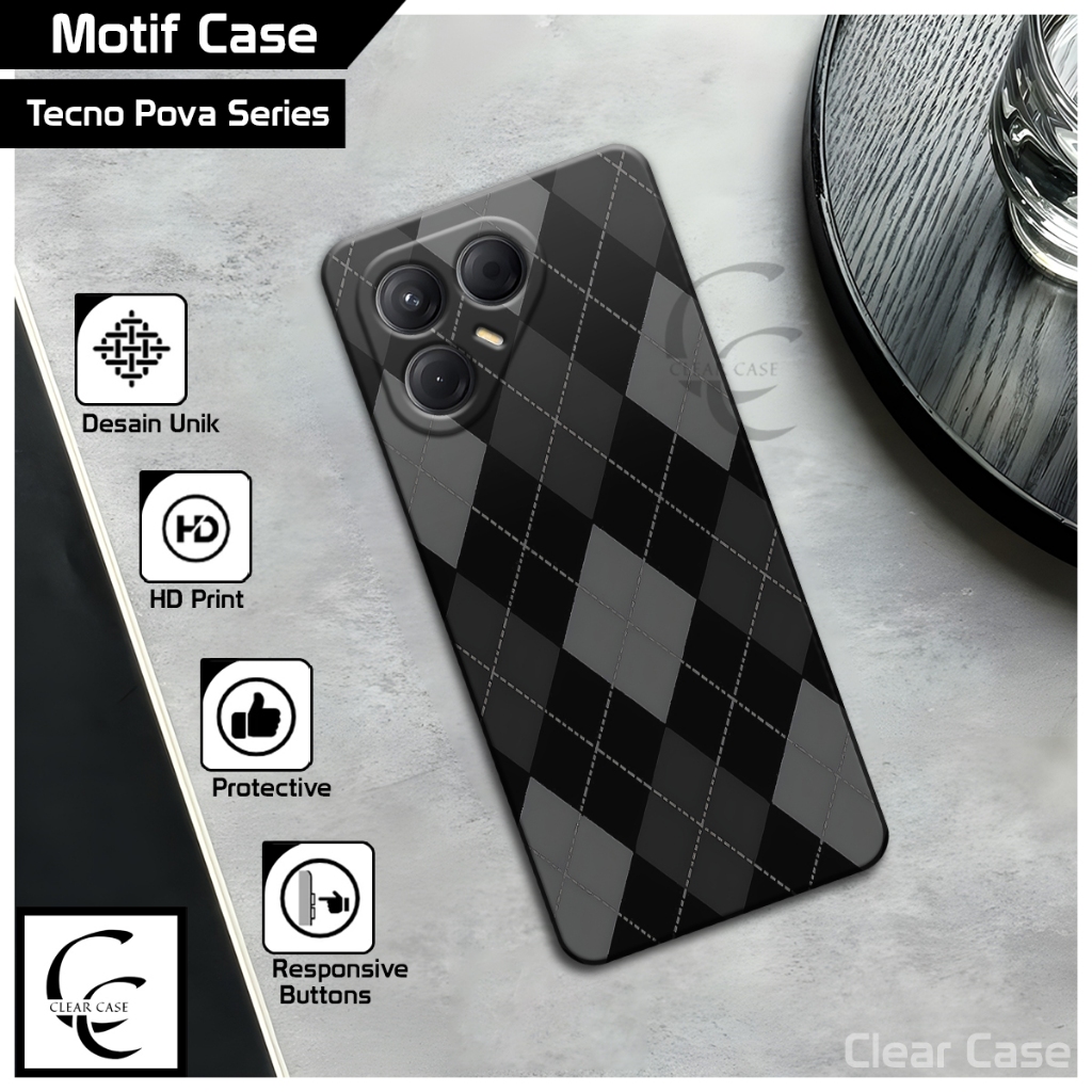 Casing Tecno Pova 7 4G 7 5G  7 Ultra 5G Tecno Pova 6 6 Pro Tecno Pova 5 5 Pro Tecno Pova 4 & 4 Pro T
