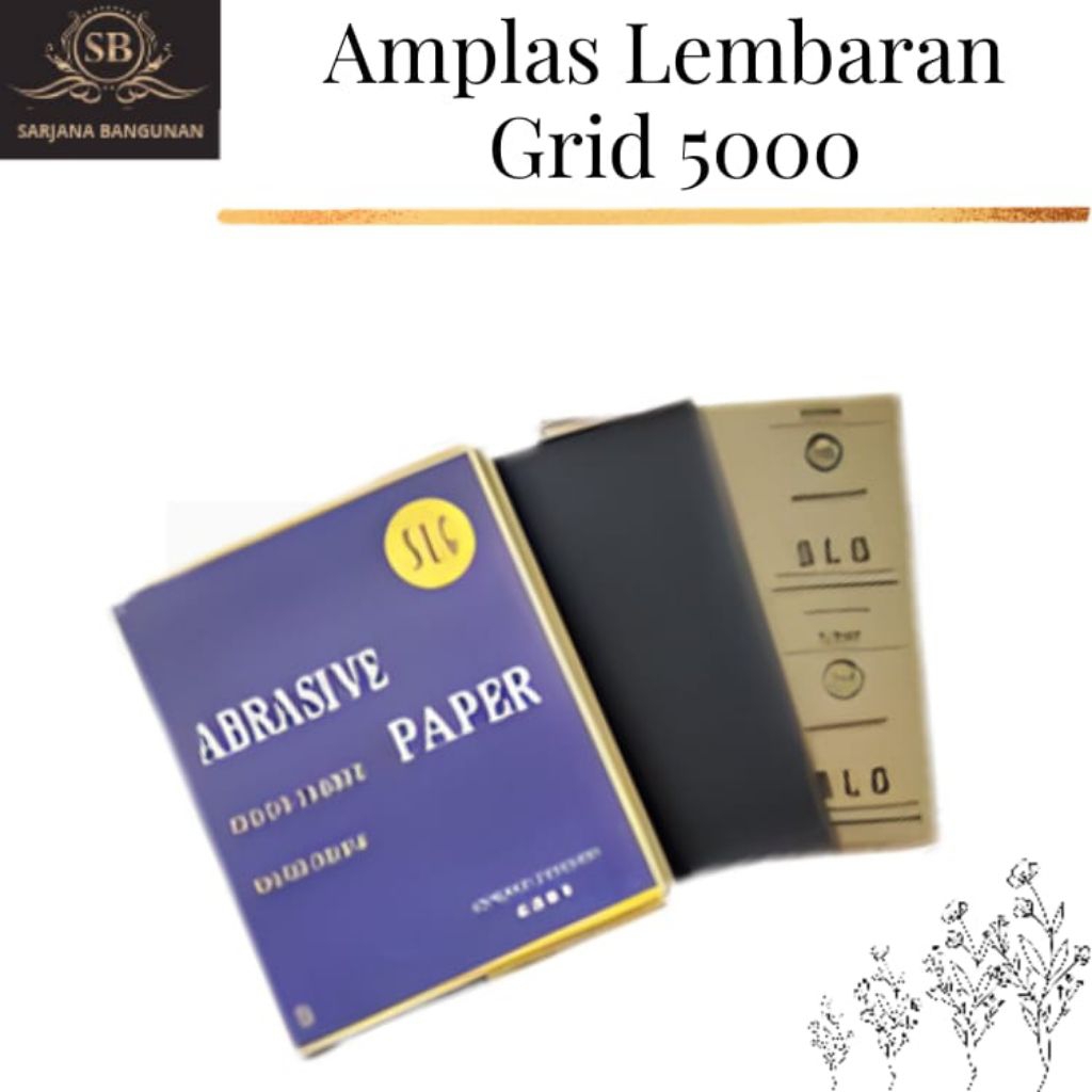 Amplas Duco / Abrasive Paper SLG Waterproof #5000 GERMANY STANDARD