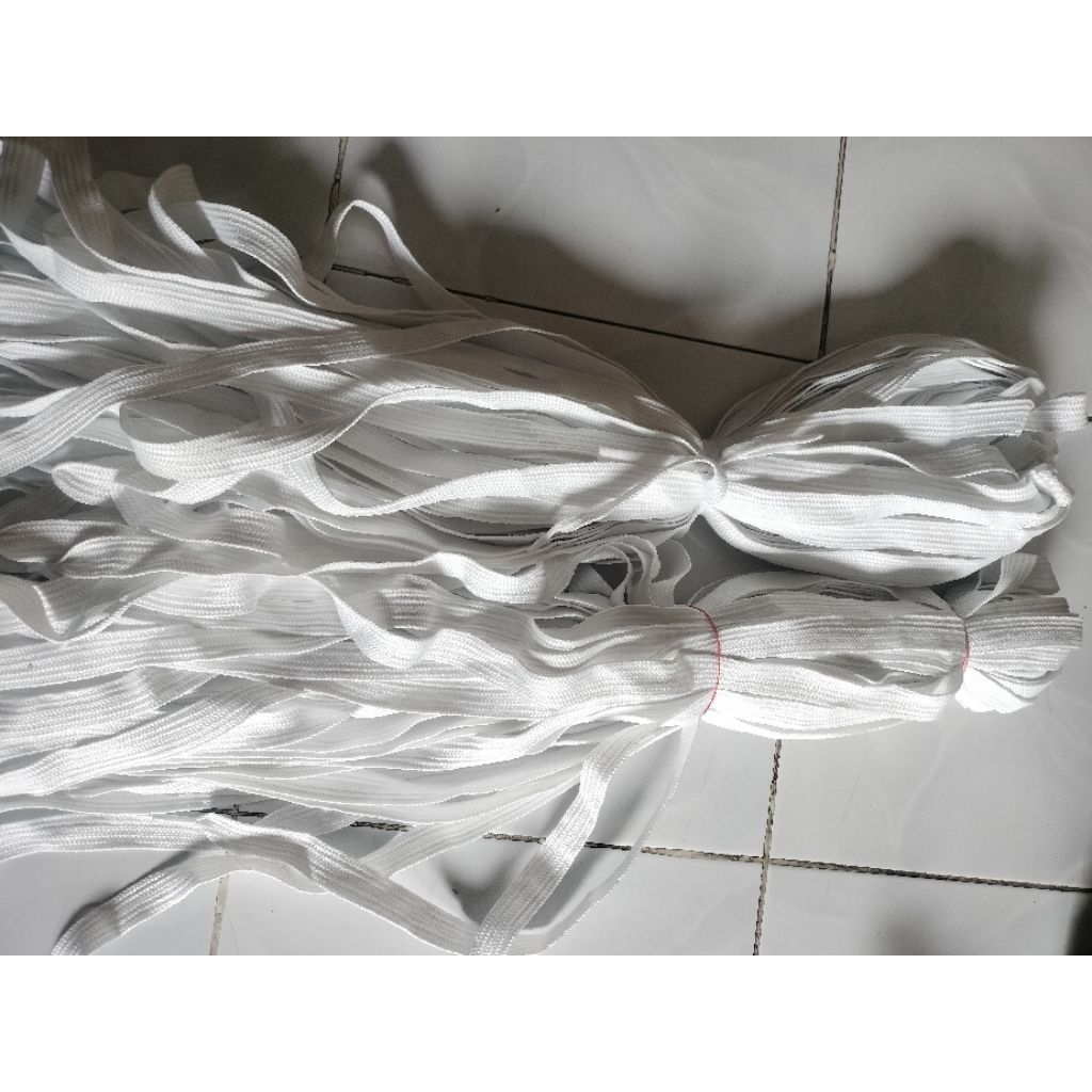 tali sepatu lebar pipih lebar ±2cm cocok untuk sepatu gemuk