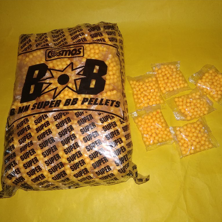 MAINAN PELURU BIJI BULAT PLASTIK TEMBAKAN KOKANG