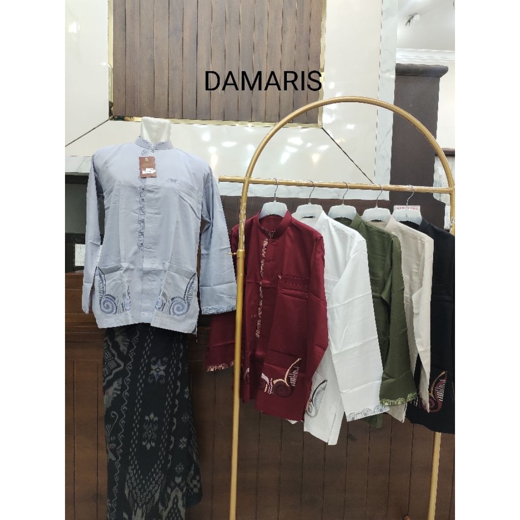 2026 Tasmatas TERBARU Collection FASHION BAJU BUSANA MUSLIM PRIA Baju Koko Muslim Pria Katun Bordir 