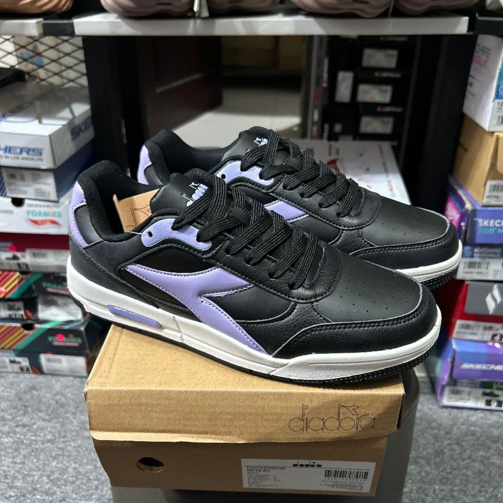 SEPATU SNEAKERS WANITA DIADORA NOYA BLACK