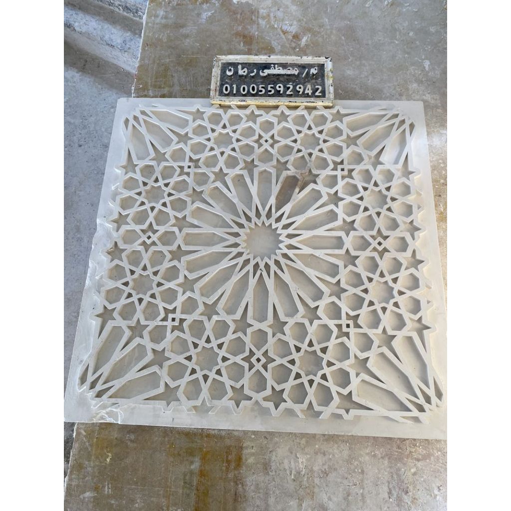 GRC Krawangan Minimalis Motif Modern – Panel Dinding Dekoratif Premium