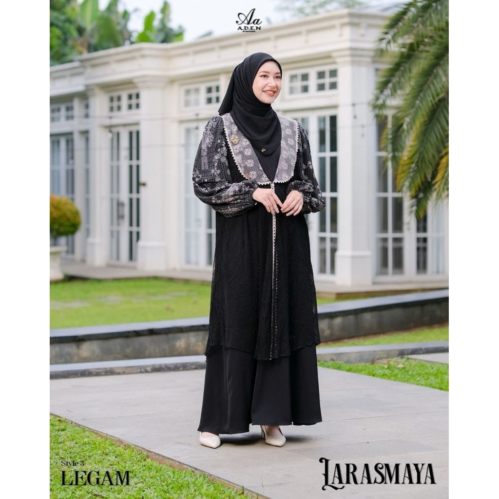 ADEN HIJAB/DRESS MOM/STYLE 3/SARIMBIT ADEN HIJAB TERBARU 2026