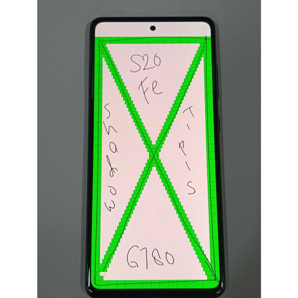 LCD SAMSUNG GALAXY S20 FE - G780 ORIGINAL COPOTAN MINUS SHADOW TIPIS