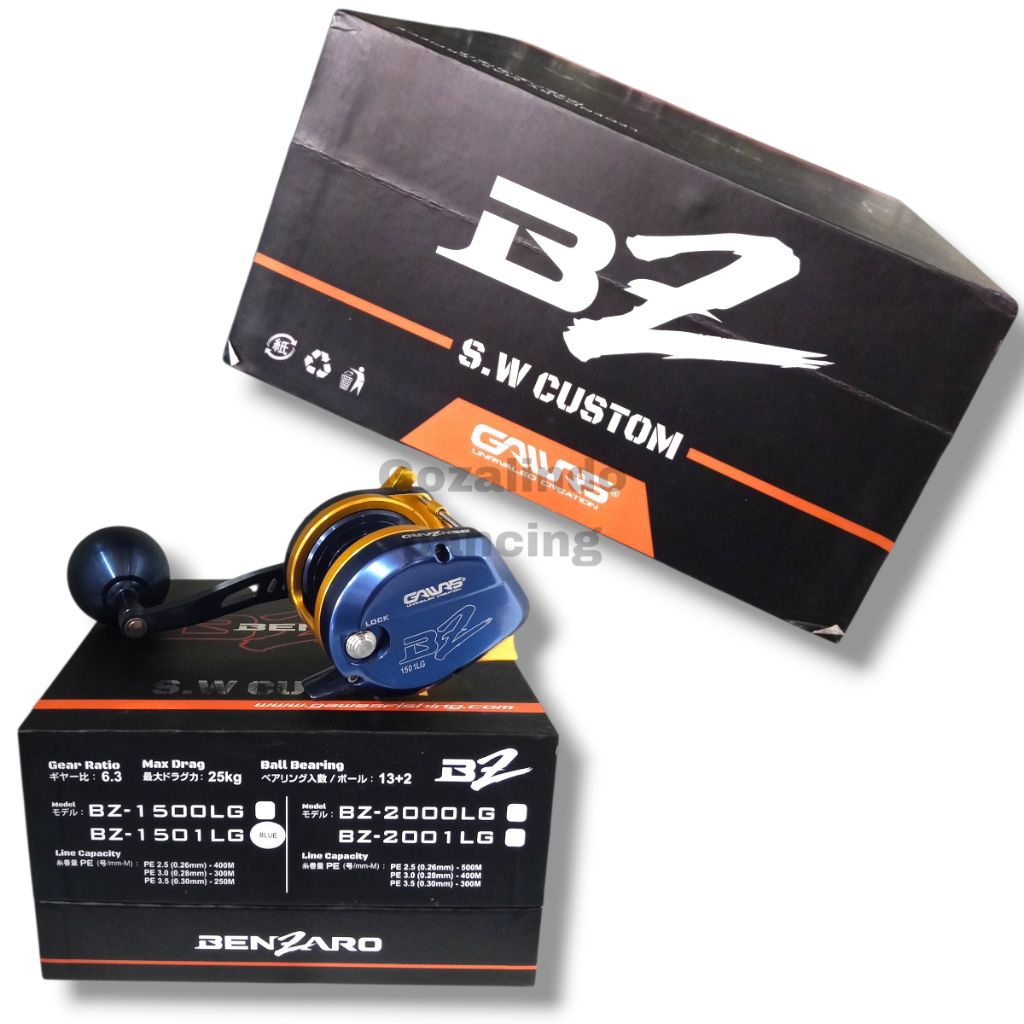 Reel Gawas Benzaro SW Custom BZ 1501 LG