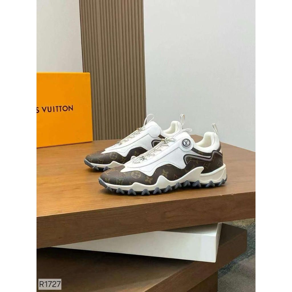 sepatu sneakers kulit fashion pria sport import-apn