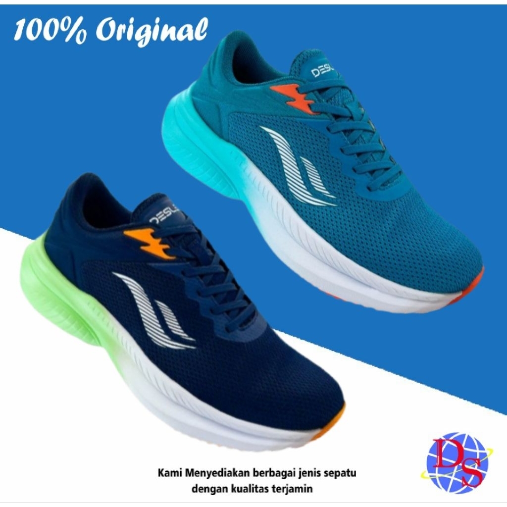 Sepatu Lari Desle Hauston Sepatu Lari Pria