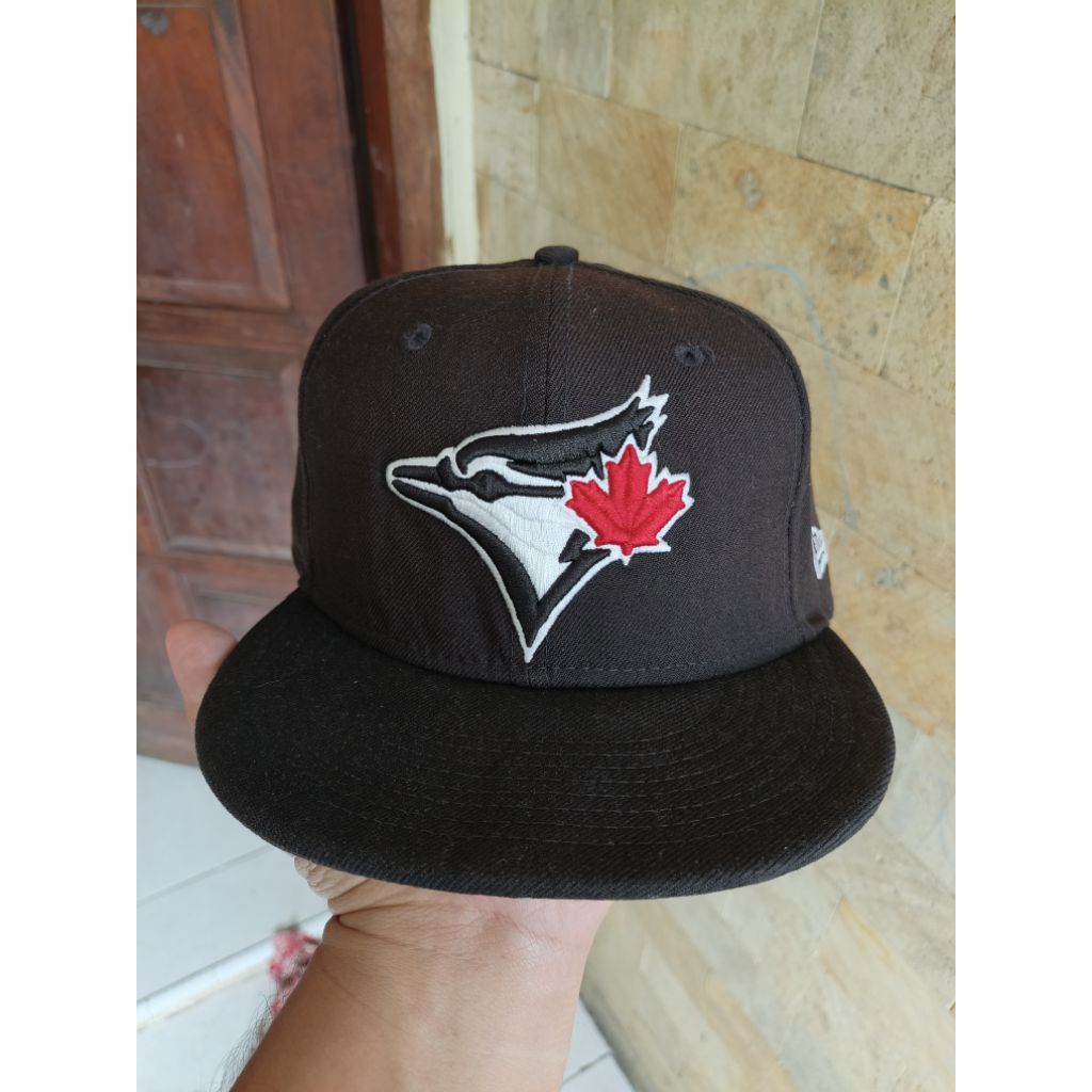 Topi New Era x MLB Toronto Blue Jays Fashion Pria/Wanita
