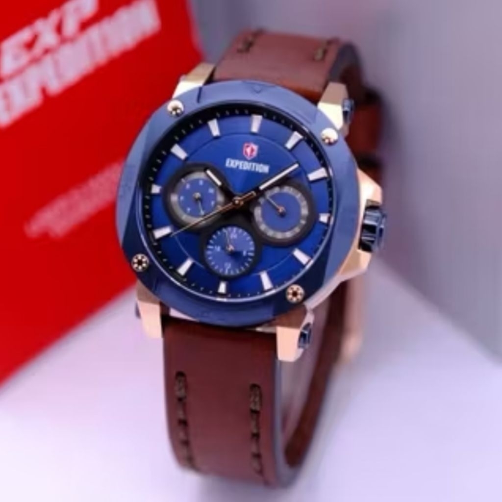 EXPEDITION E6606 E 6606 JAM WANITA LEATHER STRAP