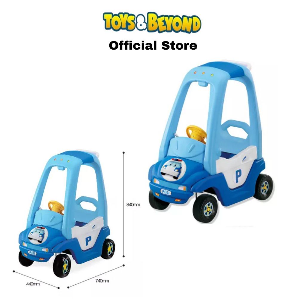 Toys And Beyond Mainan Robocar Poli Roof Car Z06 Ride On Robocar Poli