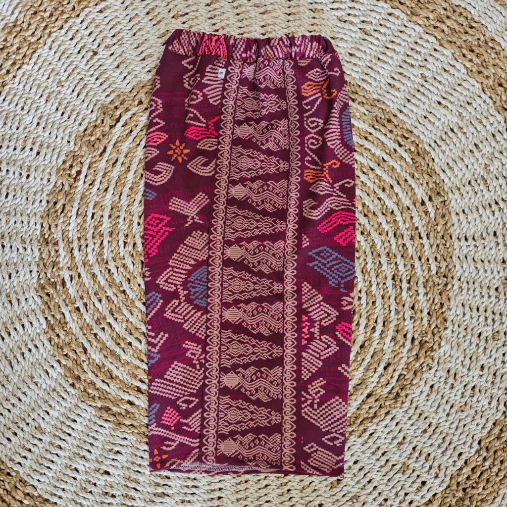 Rok atau kamen mocreft anak strait motif songket bali rok panjang rok bali bawahan kebaya bali