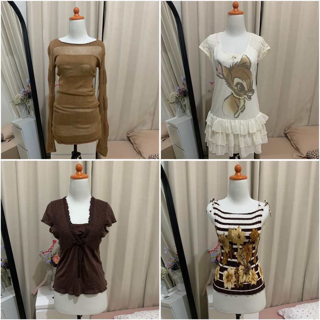 preloved baju fairy core cottage coquette retro