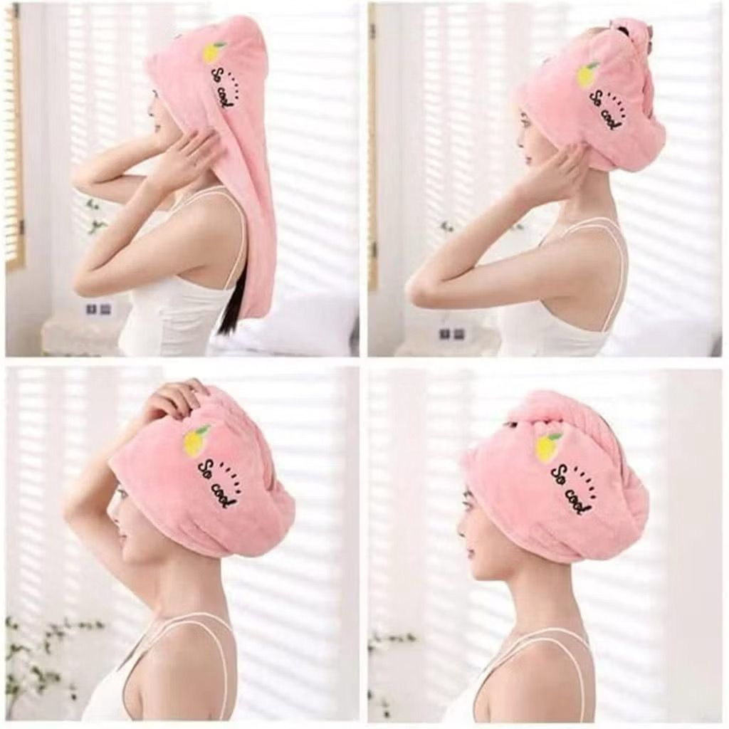 HANDUK KERAMAS WANITA DEWASA DAN ANAK ANAK