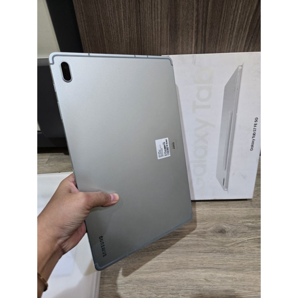 Samsung Tab S7 Fe 5g, 6/128, Wifi Cell, Fullset, sein, seken