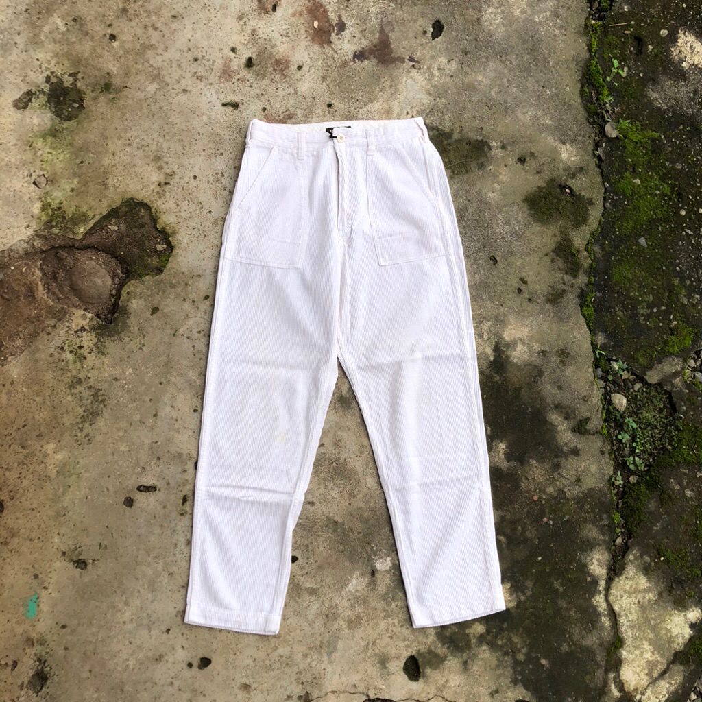 Fatigue pants corduroy rag machine ( second/bekas )