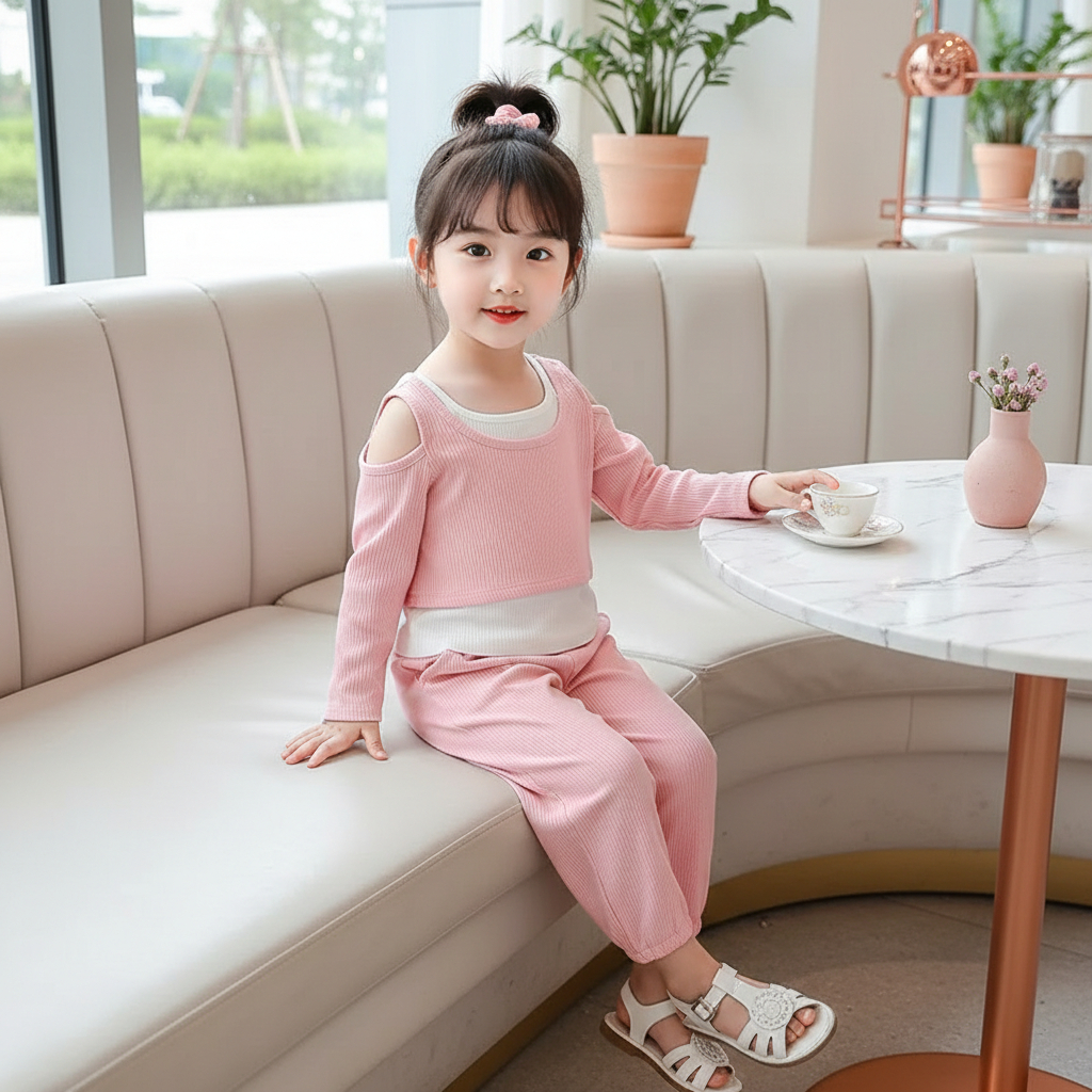 Najwa - Setelan Anak Disti / Setelan Anak Perempuan Premium