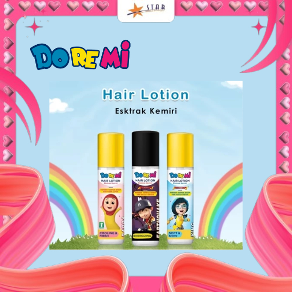* STAR * Doremi Hair Lotion 100ml |VITAMIN RAMBUT