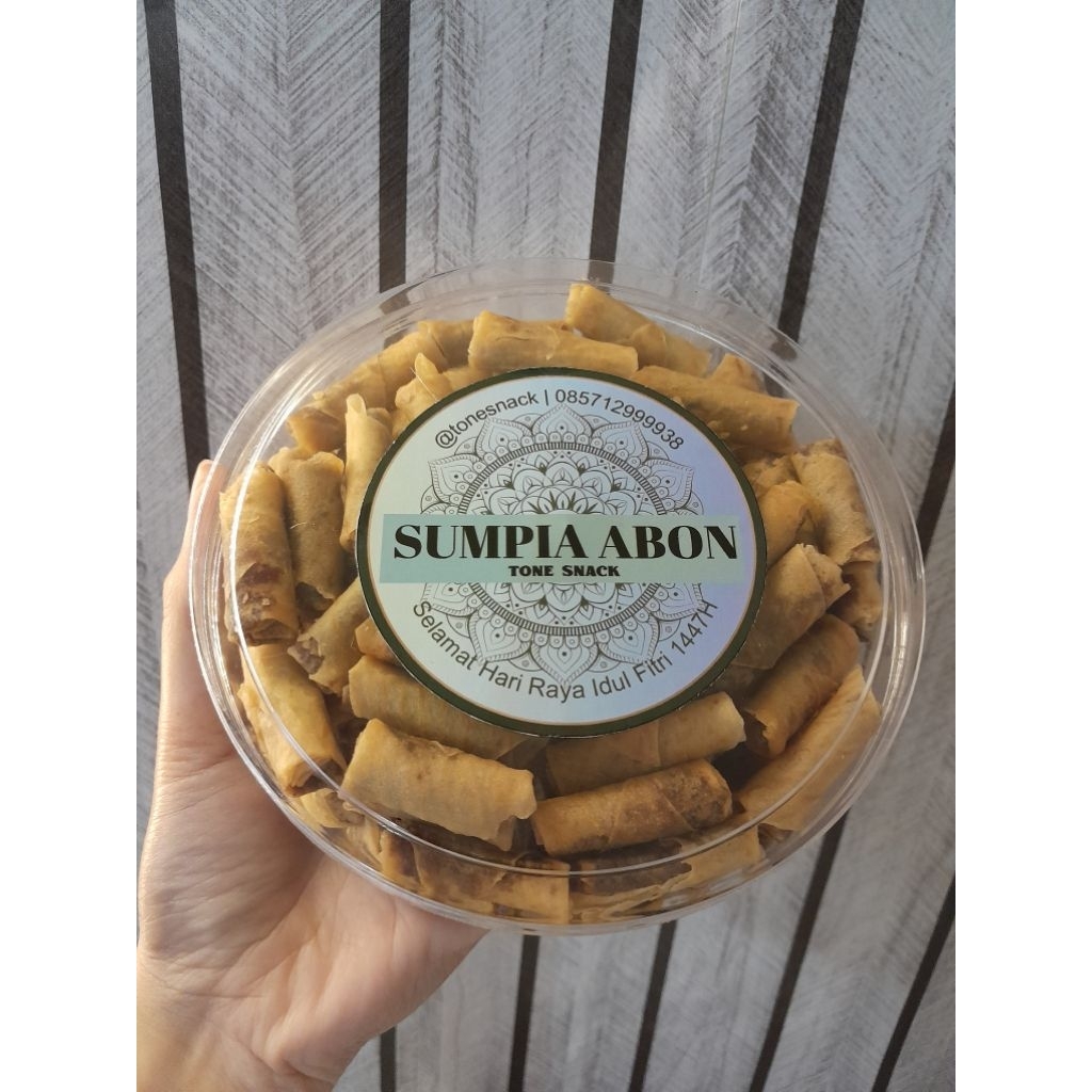 Sumpia Abon Sapi Toples 400gram