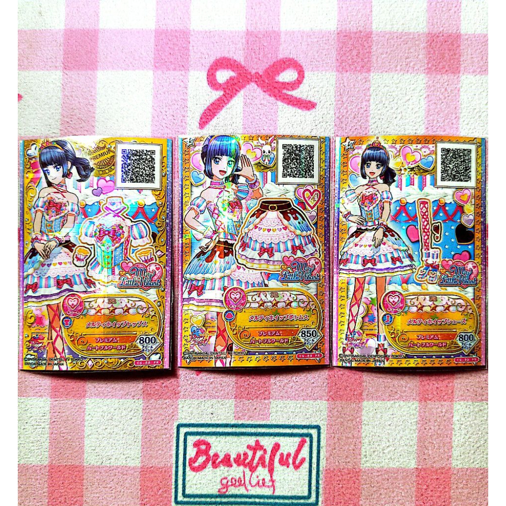Kartu aikatsu stars premium my little heart Melty Whip Coord  [JP VER]