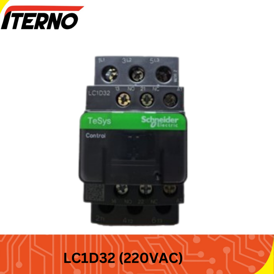 LC1D32M7 LC1D32M7C 220V LC1D32Q7C LC1D32Q7 380V Kontaktor Schneider