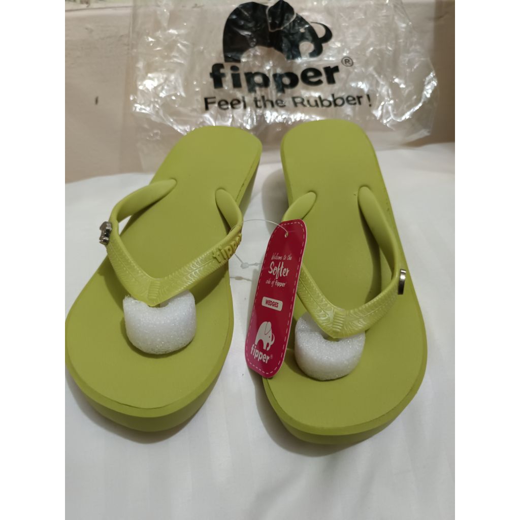 New Fipper original sandal Wedges size 36-37 UK 4  banting harga