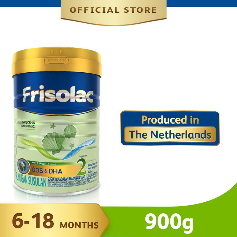 FRISOLAC GOLD 900 GR TAHAP 1 DAN 2