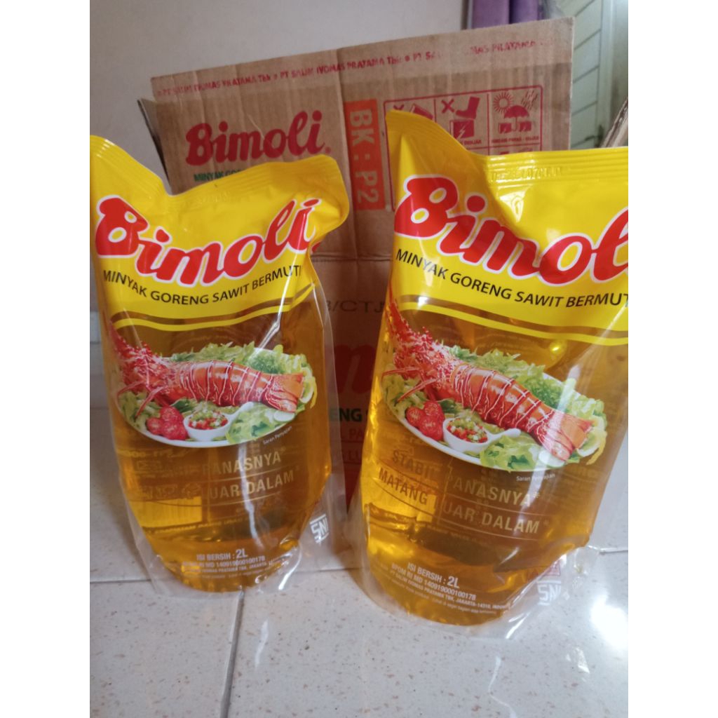 Minyak goreng - Minyak makan Bimoli 2liter