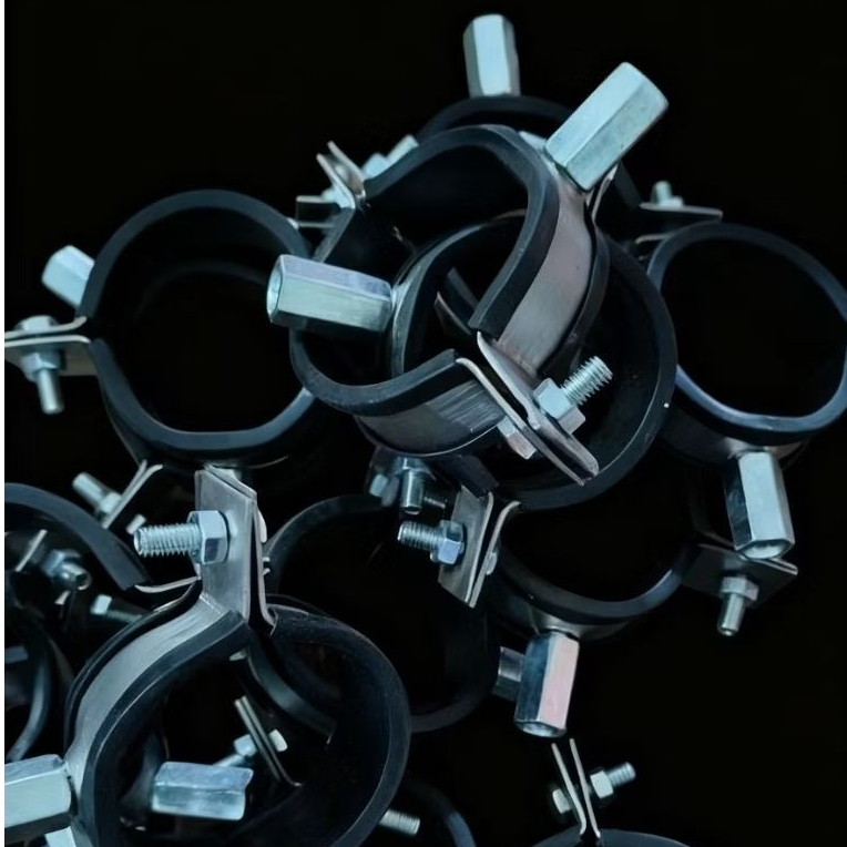 clamp pipa holder 4"stainless/clamp gantung/hanger clamp