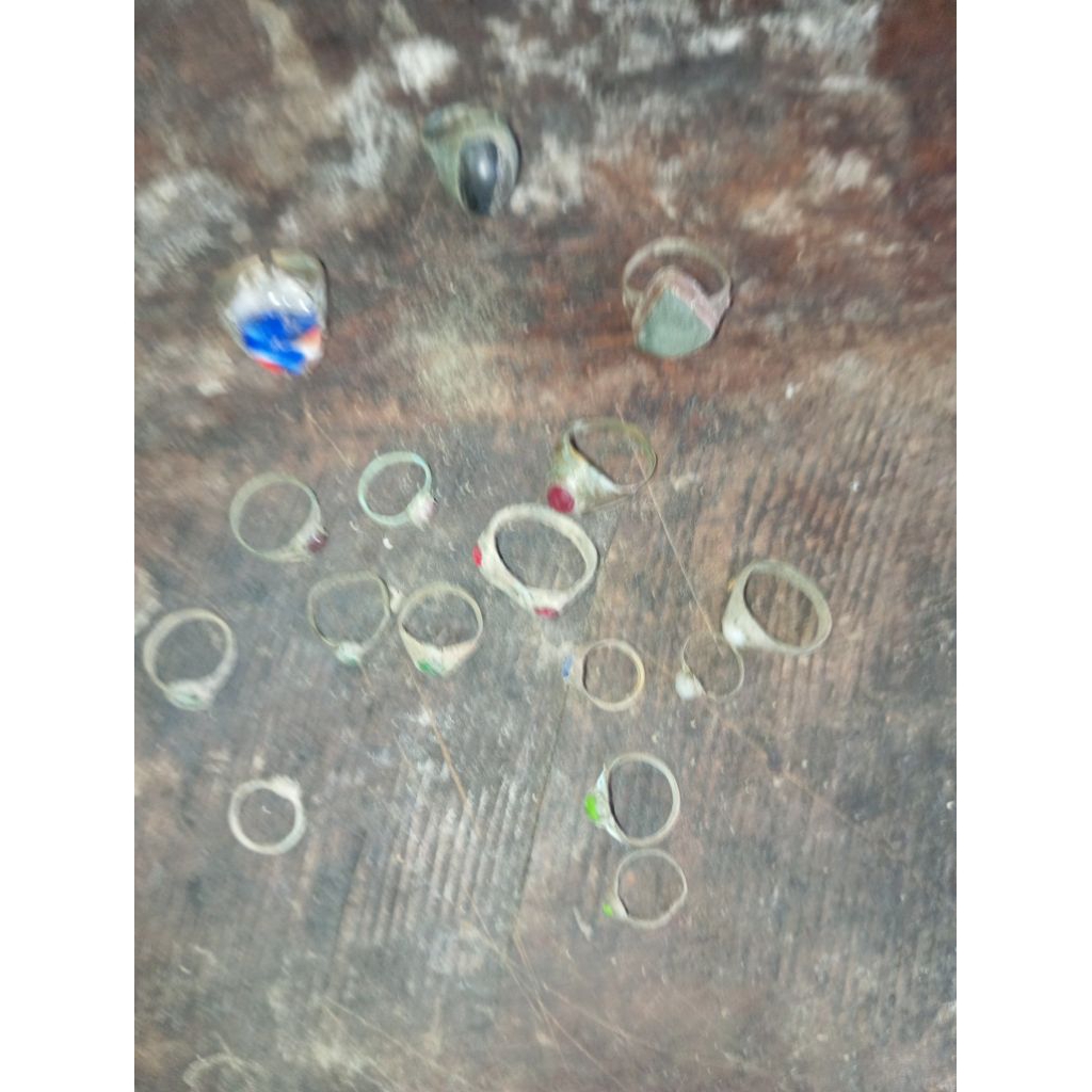 borongan 16 cincin kuno era kerajaan temuan