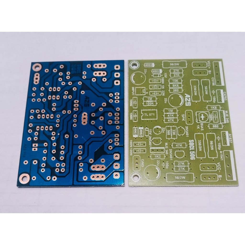 PCB SOCL 506 TEF Bias Servo Fiber FR4