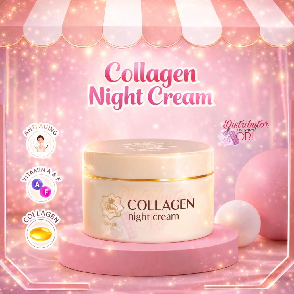 Viva Collagen Night Cream 22G | BPOM