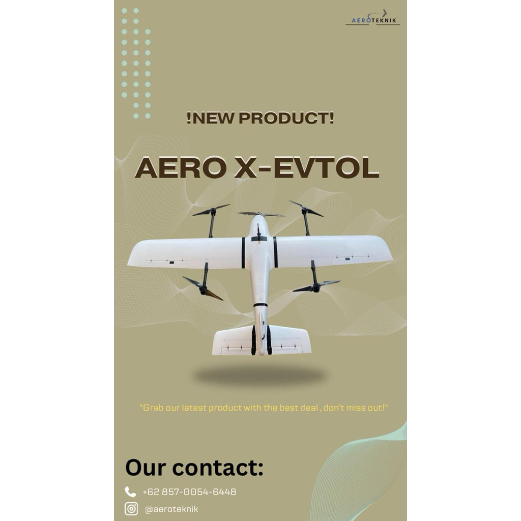 Striver mini VTOL Mapping drone RTF