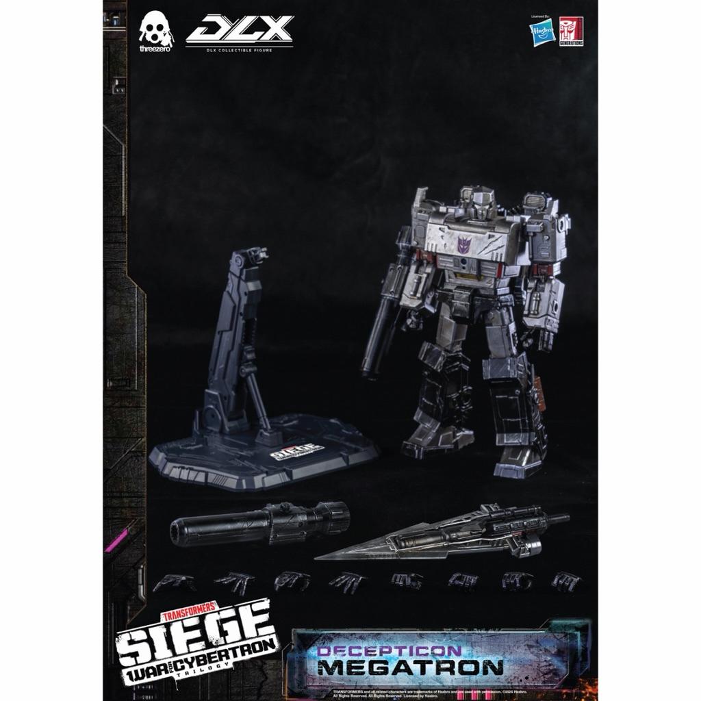Threezero 3Z0203 Transformers War for Cybertron Trilogy - DLX Megatron