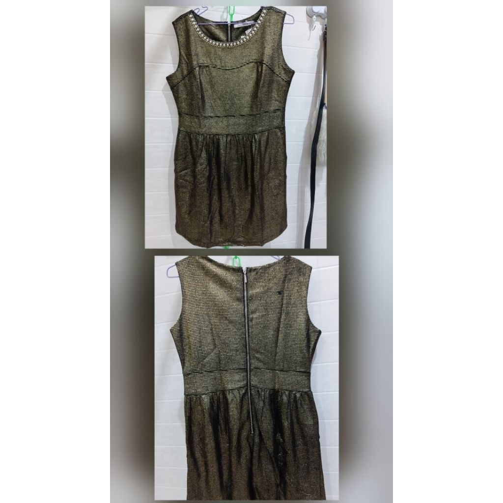 DRESS GOLD HITAM