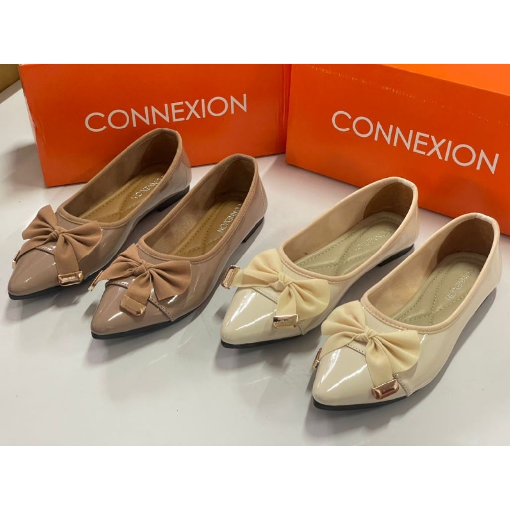 Sepatu Flat Shoes Wanita Berkualitas Sol Karet Anti selip fld Q12