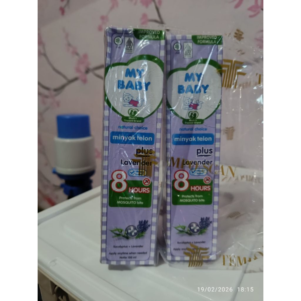 My Baby Minyak Telon Lavender 150ML Minyak Telon Bayi