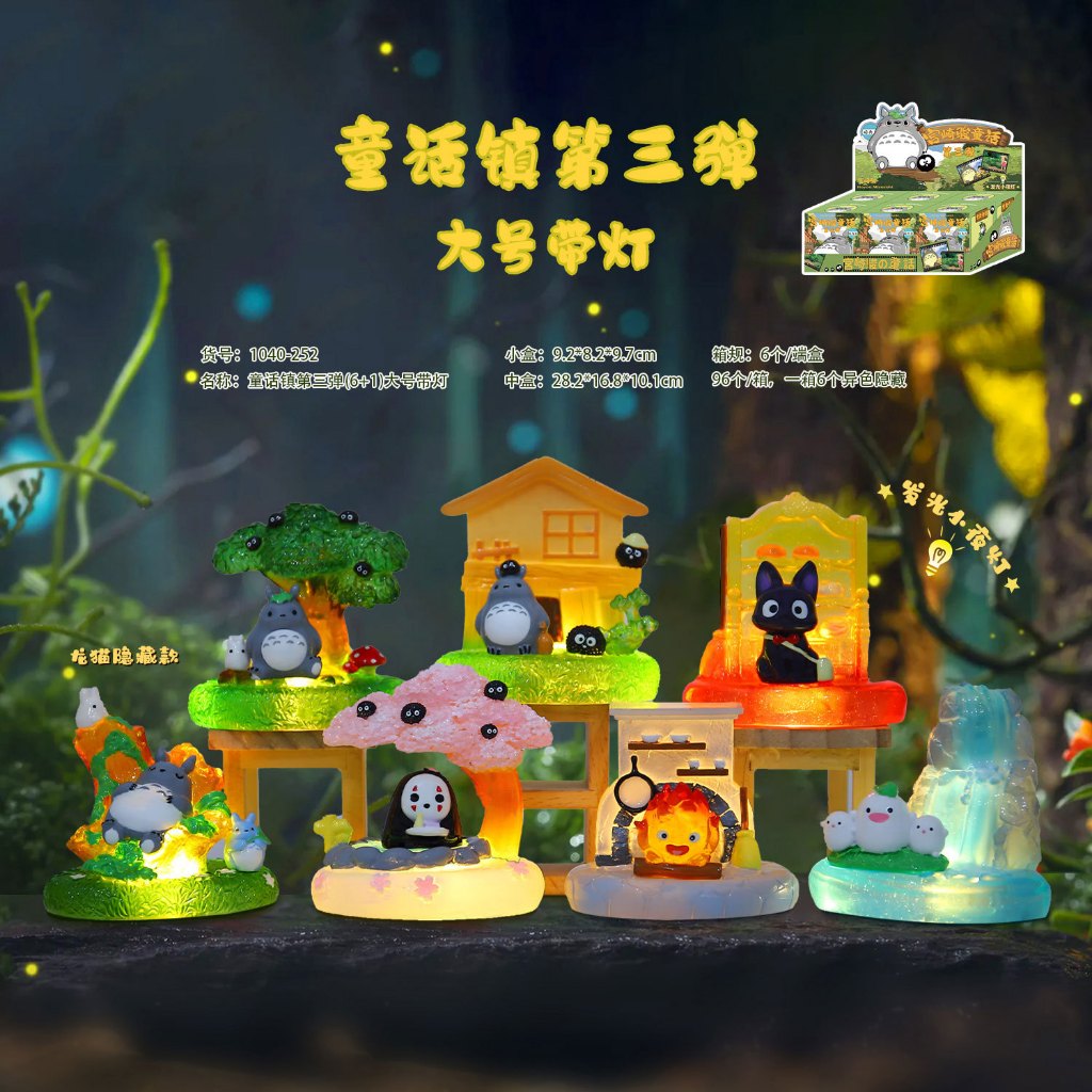 blind box totoro tororo ghibli lightning edition