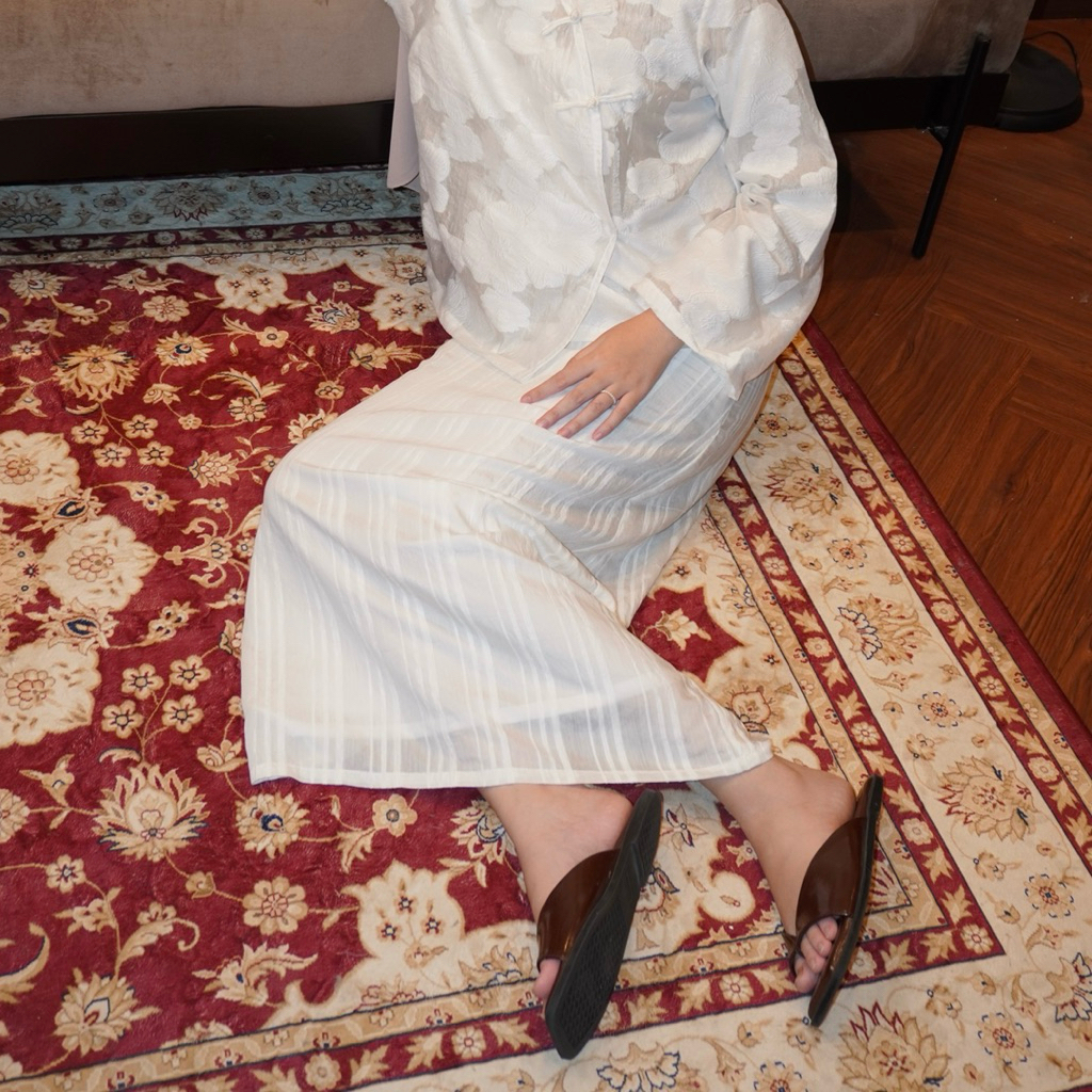 FORFELO - Zura Skirt / Rok Lebaran / Rok Span / Rok Raya / Rok Tunik