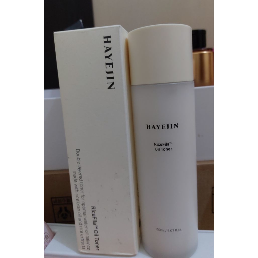 PRELOVED  HAYEJIN RICEFILA OIL TONER / TONER HAYEJIN VIRAL