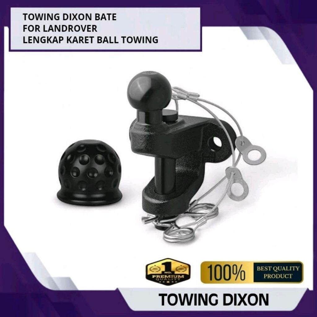 Towing Ball Dixon Bate Landrover Lengkap Karet Ball Towing | Towing Ball Dixon Bate Land Rover | Tow