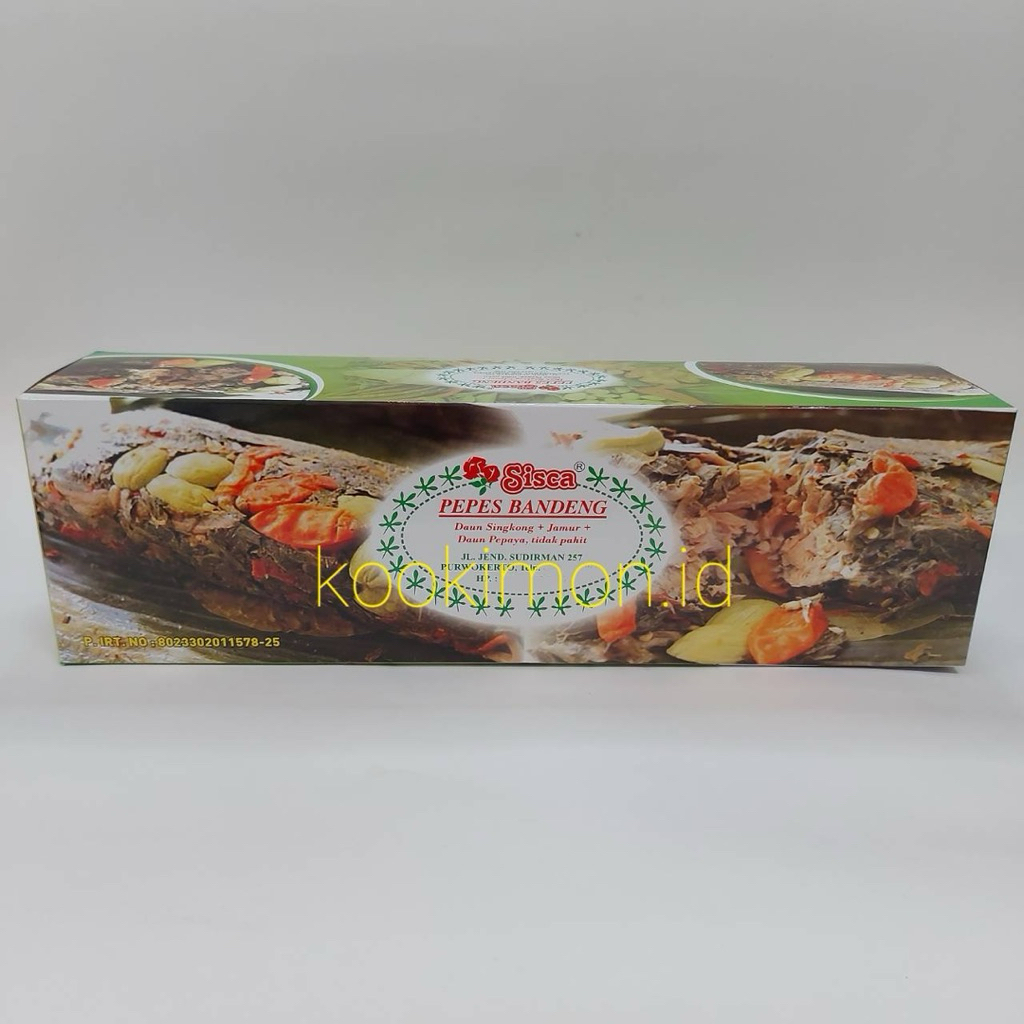 Dus / Box Styrofoam Pepes Bandeng Sisca Purwokerto