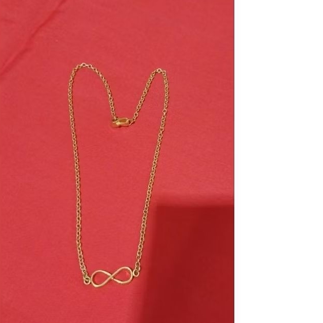 kalung wanita - desain cantik simple - emas 24k - emas 99,99% - cocok untuk remaja - desawa - 10gr. 