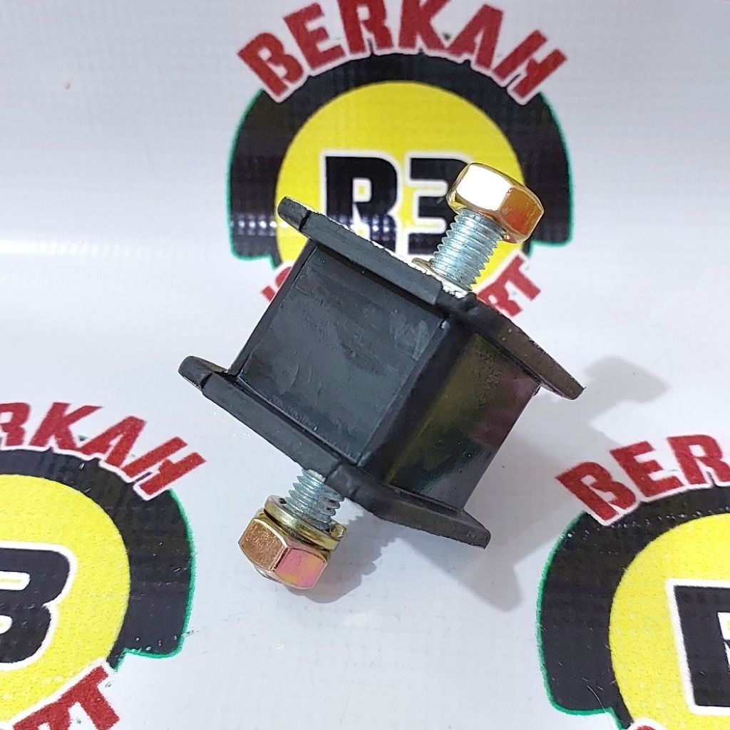 Karet dudukan bantalan mesin belakang Viar bit/Engine mounting Viar bit motor roda tiga -Sedia spare