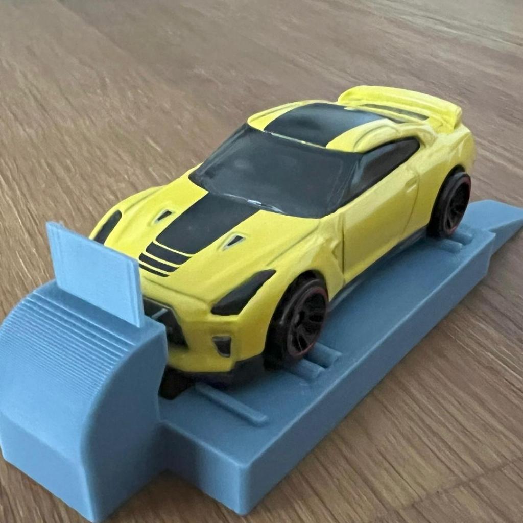 Diorama Bengkel Servis Mobil - Dinamometer sasis untuk Hot Wheels, Matchbox