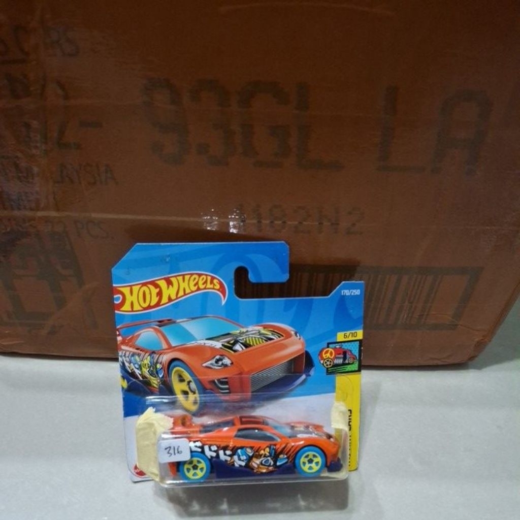 ms-t suzuka hotwheels art cars oranye