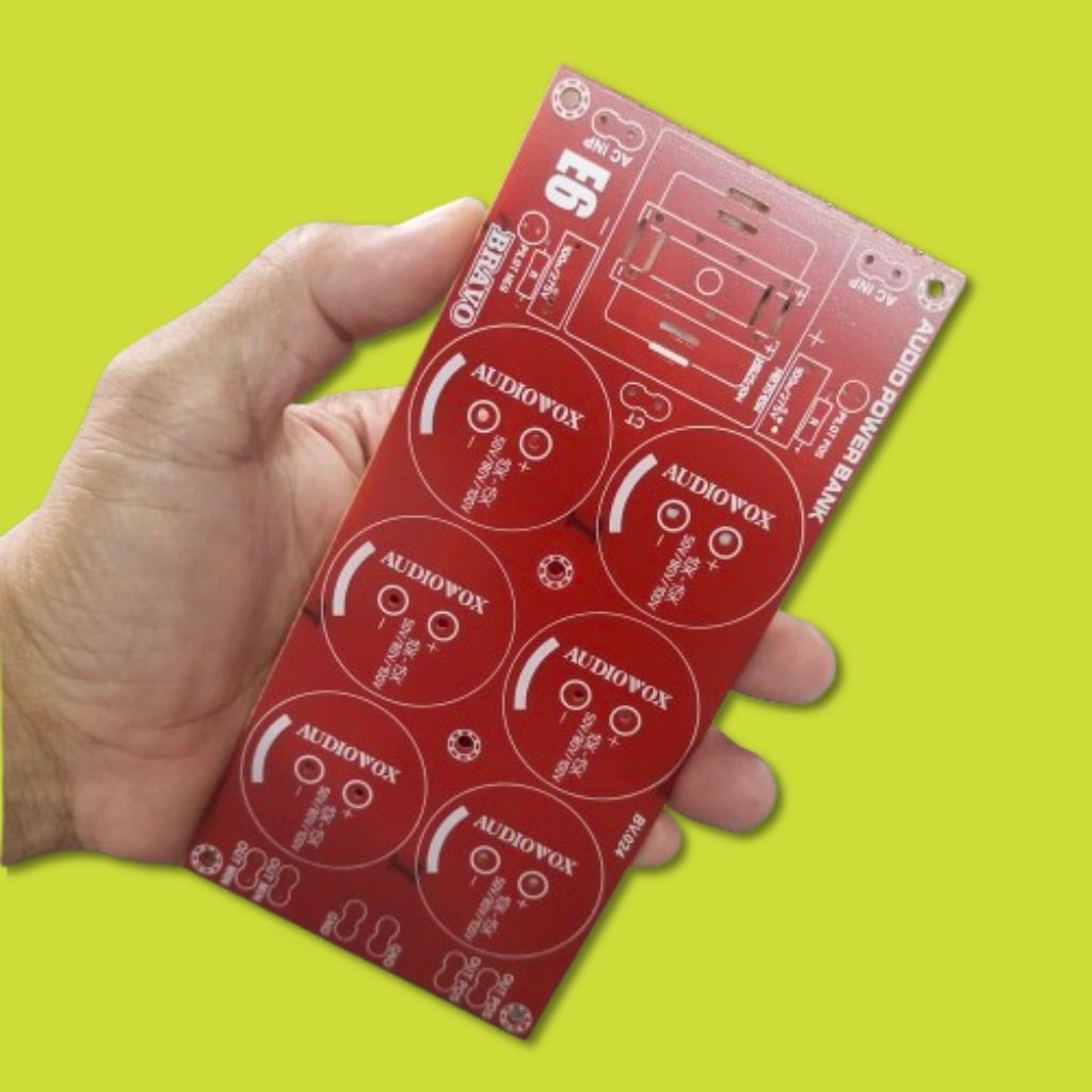 PCB PSU power supply 6 elco 8 elco