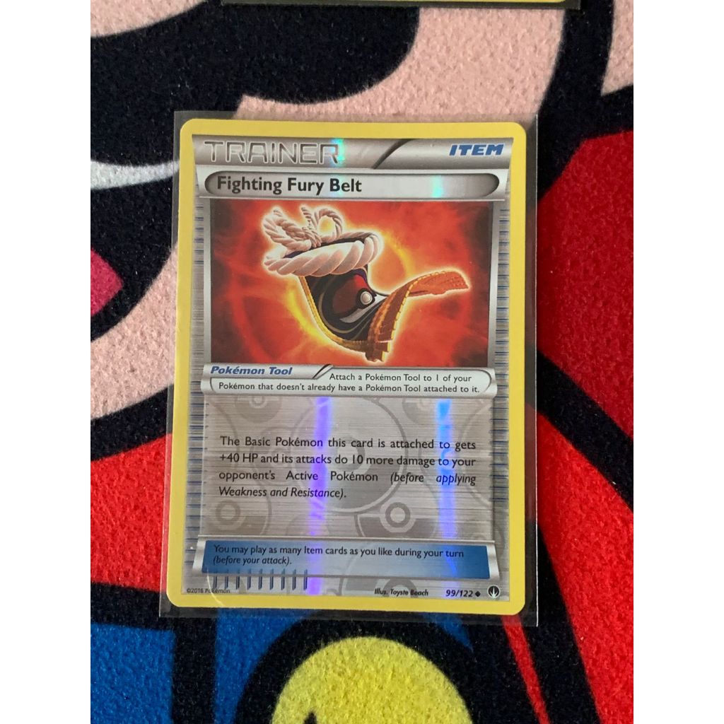 Fighting Fury Belt Pokemon English
