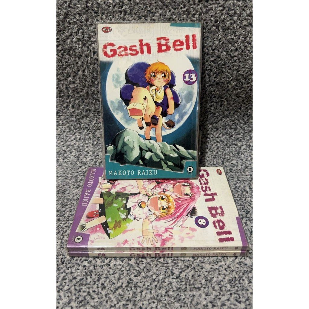 komik gash bell - makoto raiku